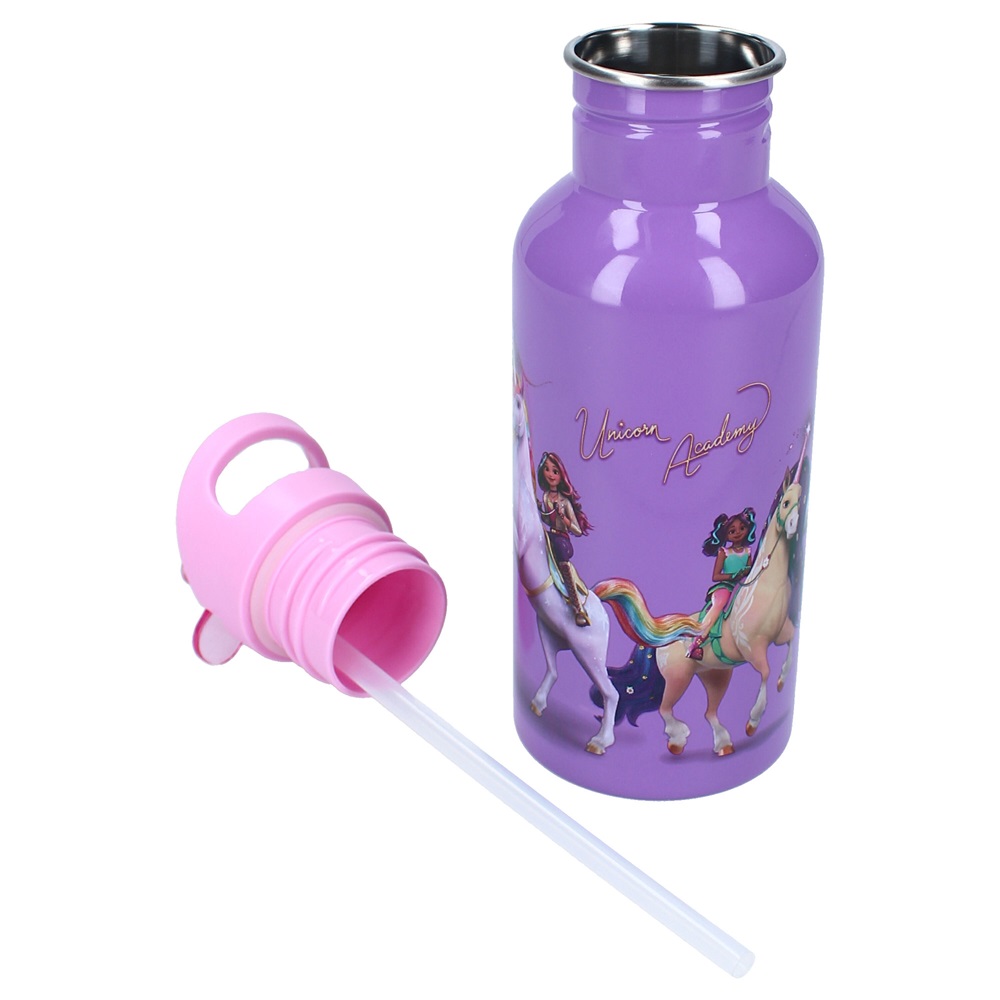 Stainless drinking bottle for kids Unicorn Academy