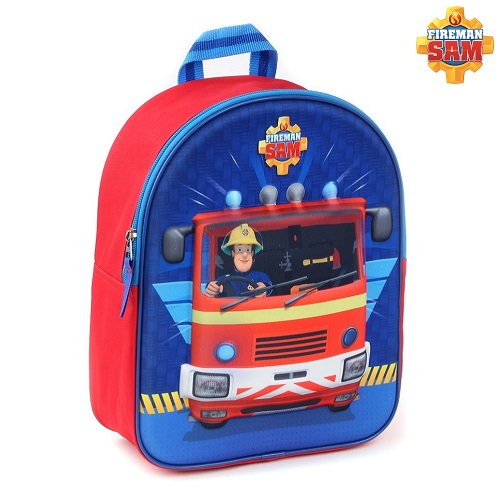 Backpack for kids Fireman Sam 3D