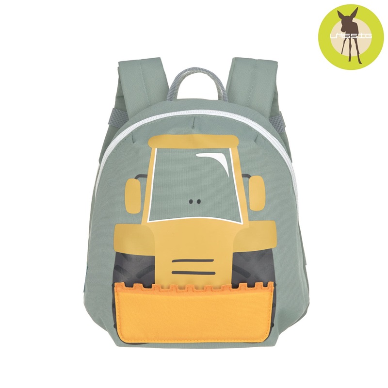 Children's Backpack - Lässig Tiny Drivers Excavator