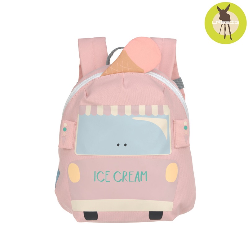 Children's Backpack - Lässig Tiny Drivers Ice Cart