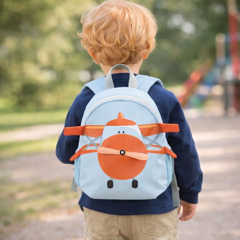 Children's Backpack - Lässig Tiny Drivers Propeller Plane Children's Backpack - Lässig Tiny Drivers Propeller Plane