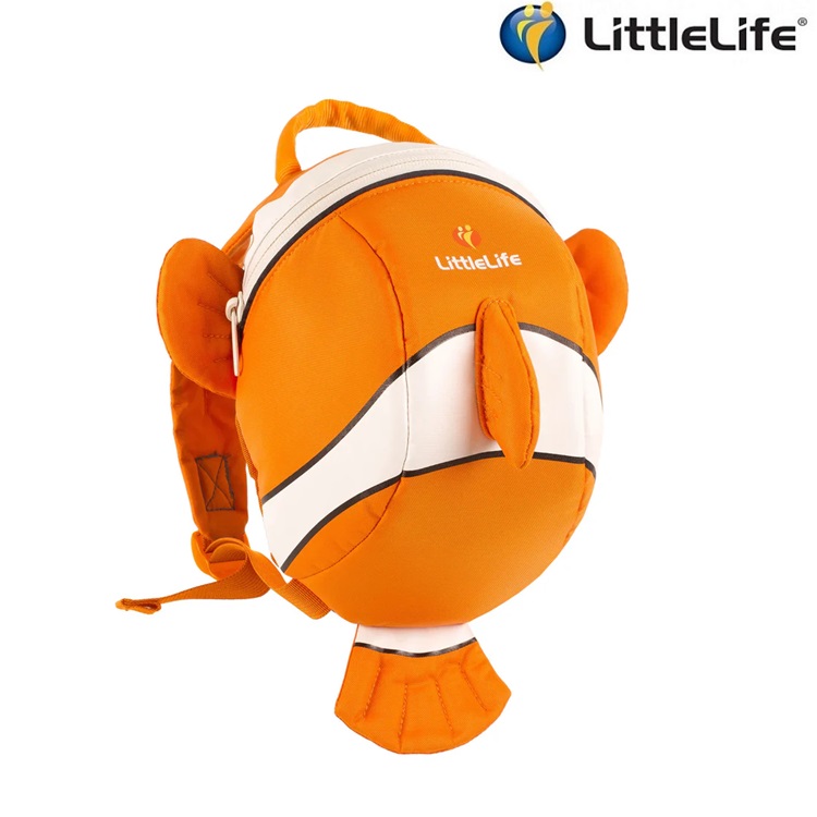 Toddler Backpack with Rein - LittleLife Clownfish