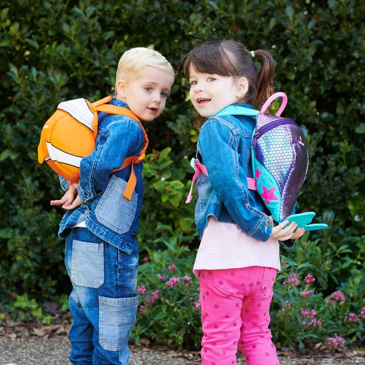Toddler Backpack with Rein - LittleLife Clownfish