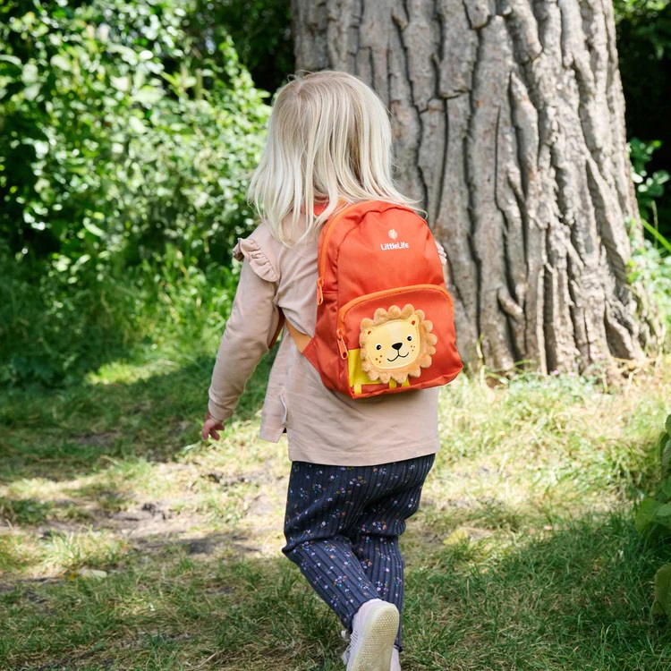 Toddler Backpack with Rein - LittleLife Lion