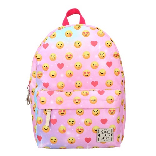 Kids' backpack Milky Kiss Rice and Shine Emoji