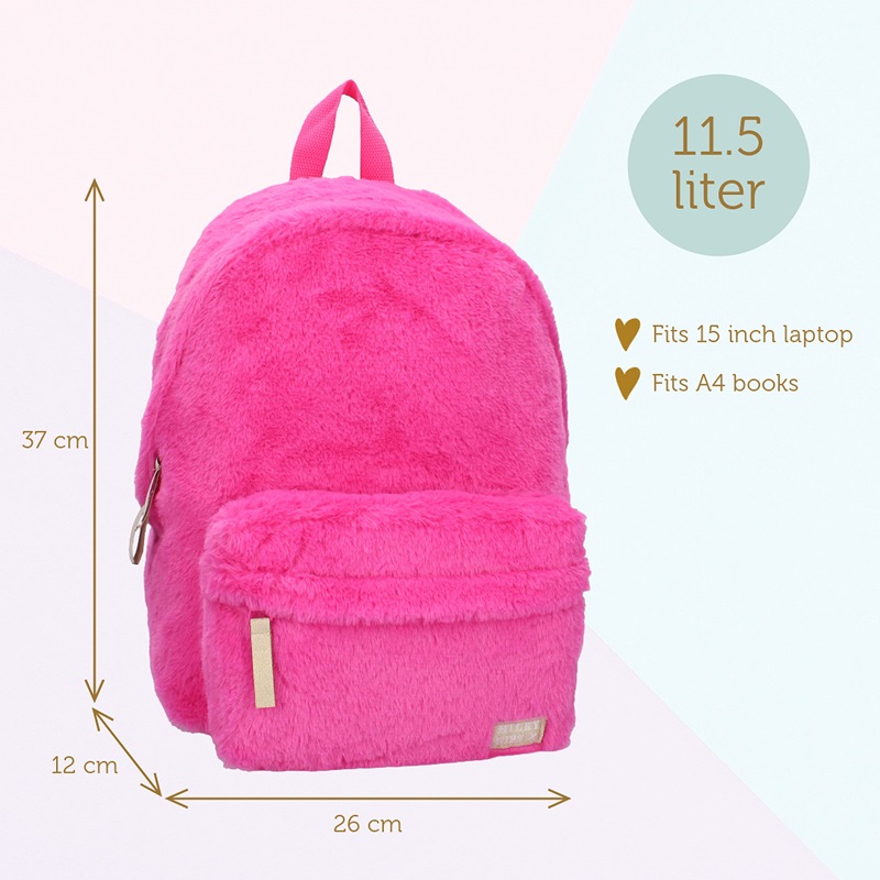 Backpack for kids Milky Kiss The Wow Factor Cerise Backpack for kids Milky Kiss The Wow Factor Cerise