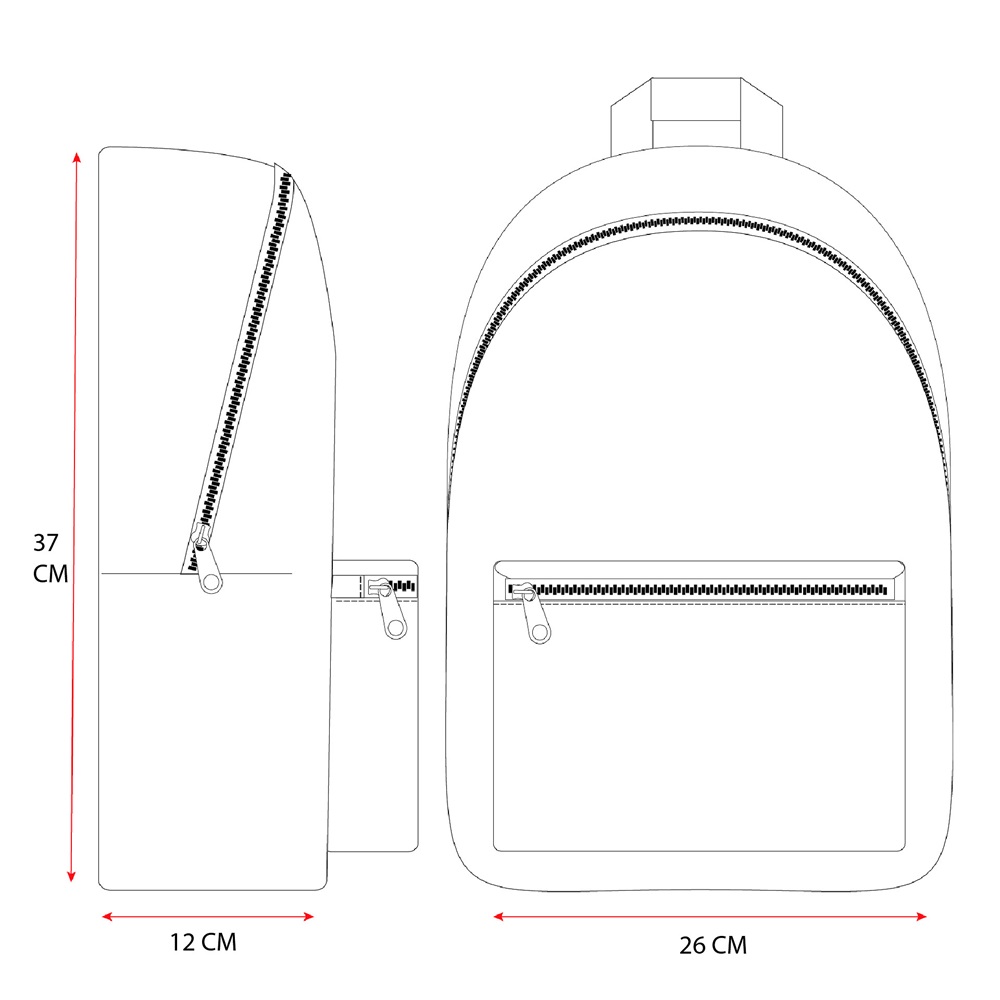 Backpack for kids Milky Kiss The Wow Factor Pink
