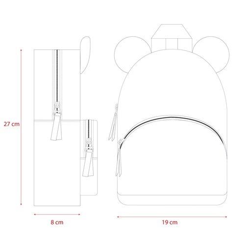 Kids' backpack Pret The Adorable Sand Kids' backpack Pret The Adorable Sand