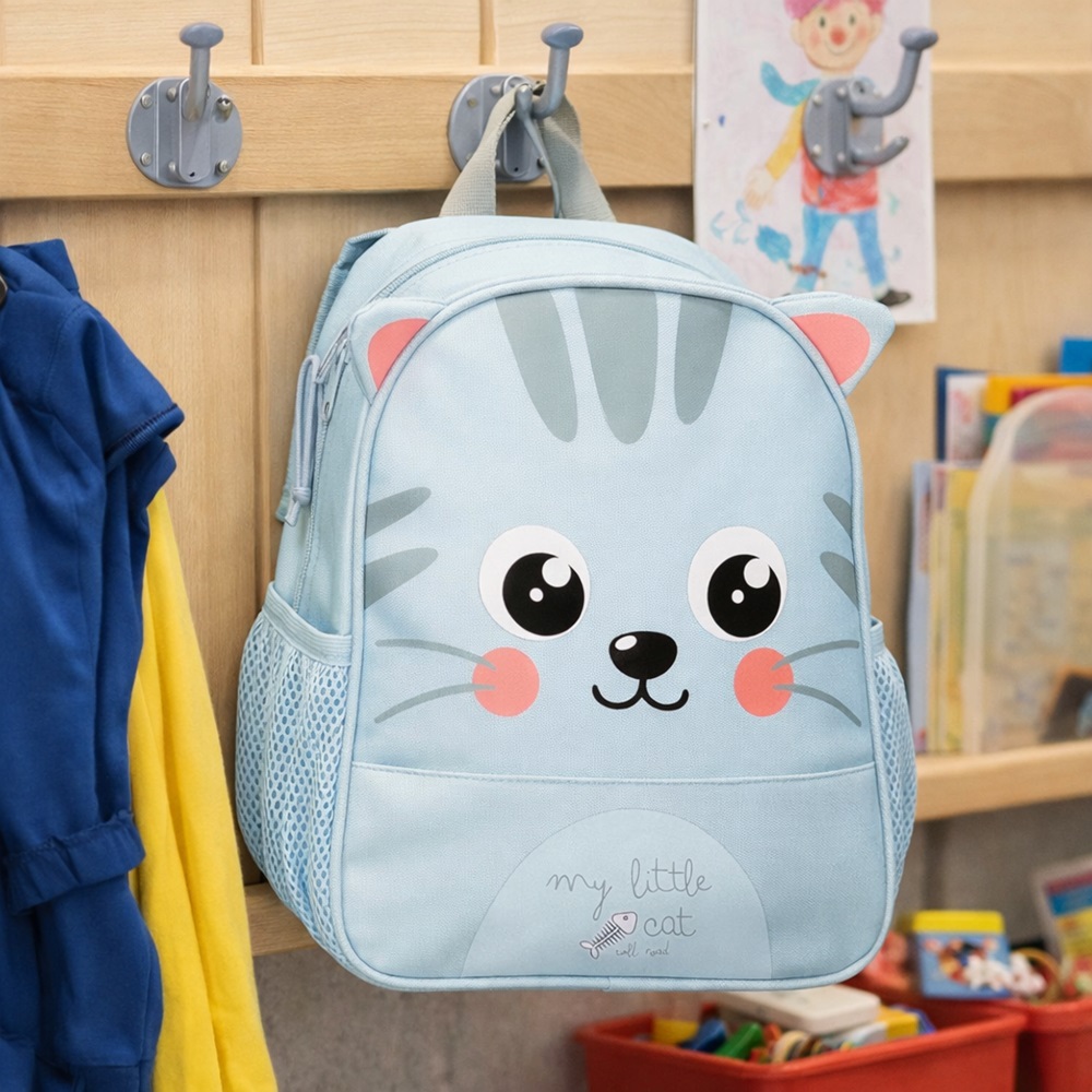 Children's Backpack - Roll Road My Little Cat Children's Backpack - Roll Road My Little Cat