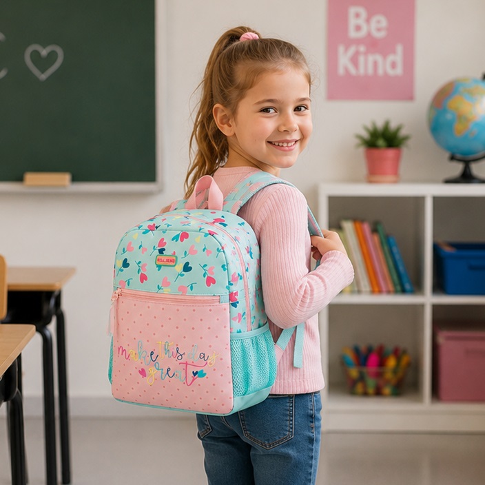 Children's Backpack - Roll Road Queen Of Hearts