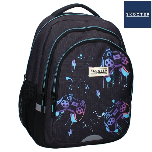 School backpack Skooter Game Face On
