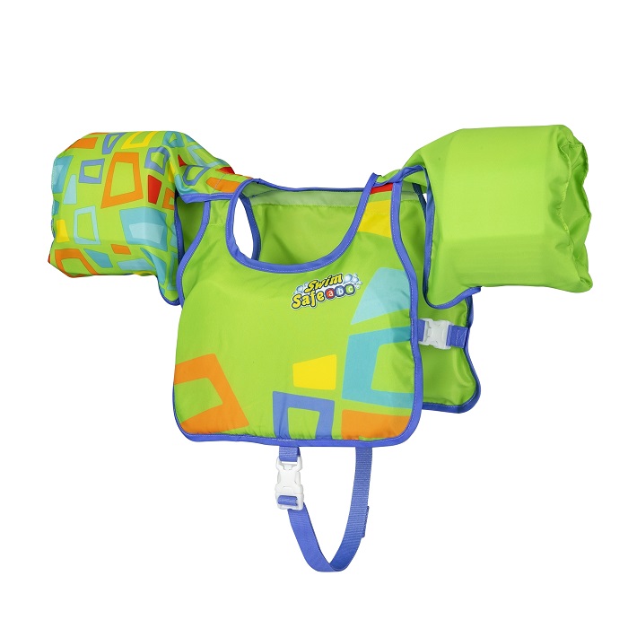 Swim vest for kdis Bestway Aquastar Green