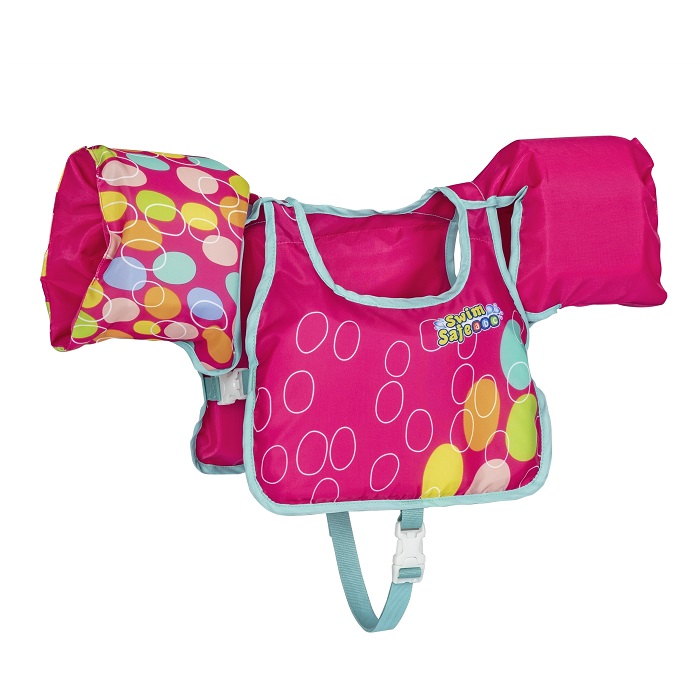 Swim vest for kdis Bestway Aquastar Pink