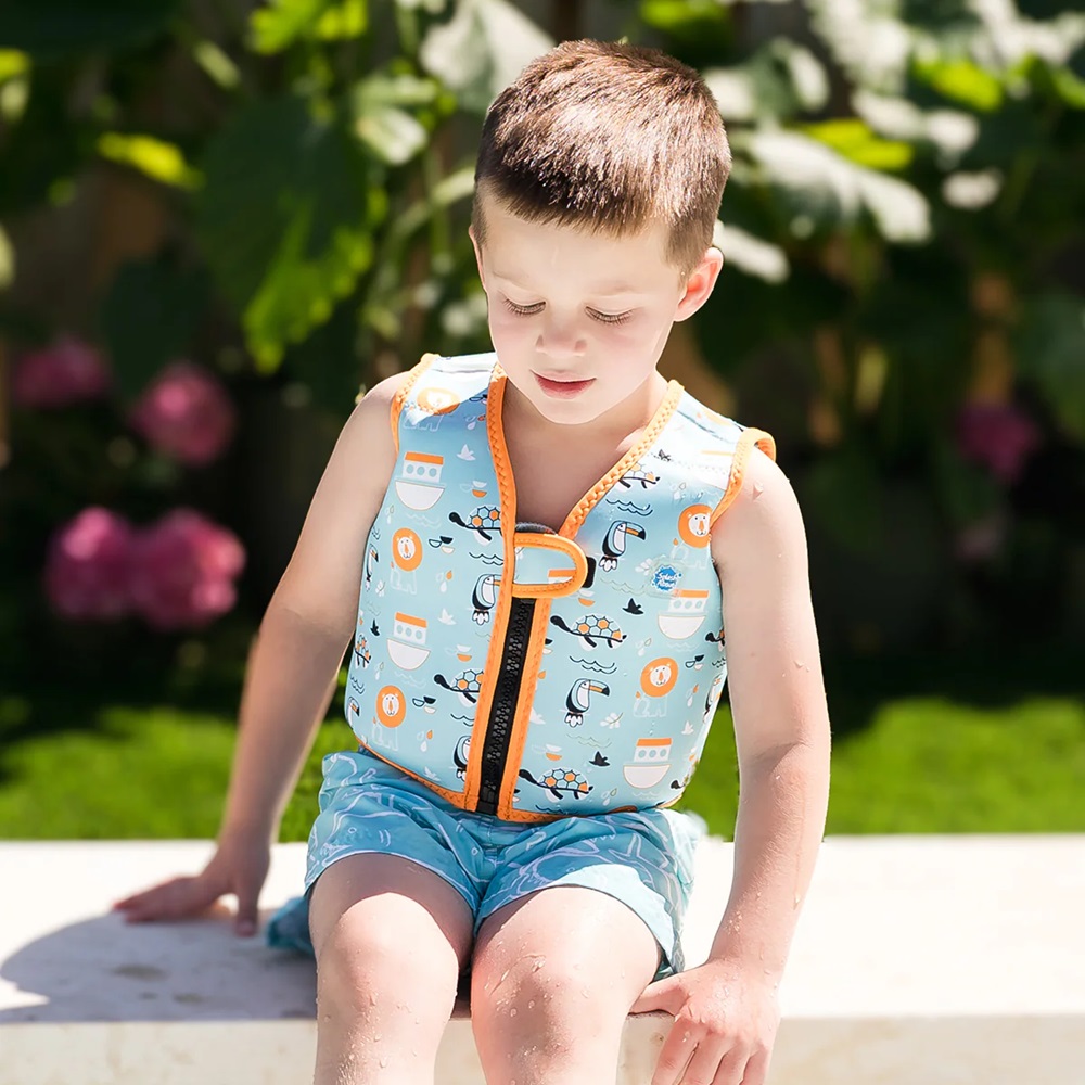 Swim Vest for Kids - SplashAbout Blue Ark