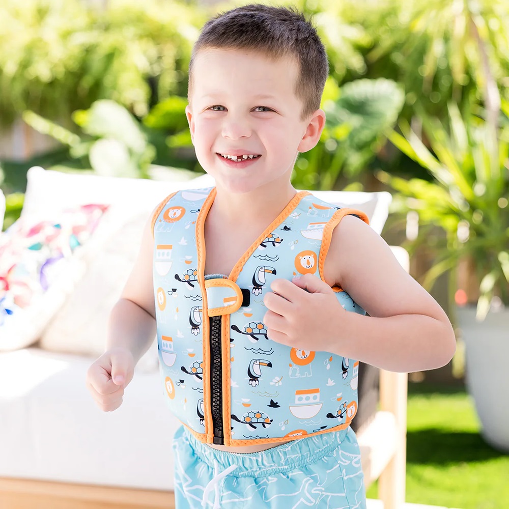 Swim Vest for Kids - SplashAbout Blue Ark