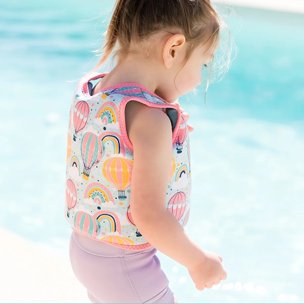 Swim Vest for Kids - SplashAbout Over the Rainbow Swim Vest for Kids - SplashAbout Over the Rainbow