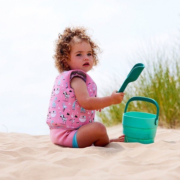 Swim vest for kids SplashAbout Pink Ark