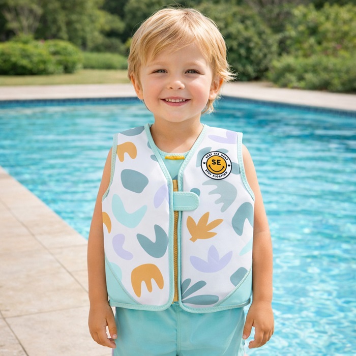 Kids' Swim Vest - Swim Essentials Abstract