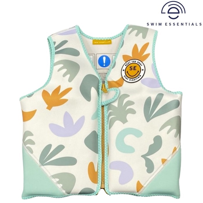 Kids' Swim Jacket - Swim Essentials Summer Abstract