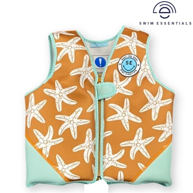 Kids' Swim Jacket - Swim Essentials Sea Stars