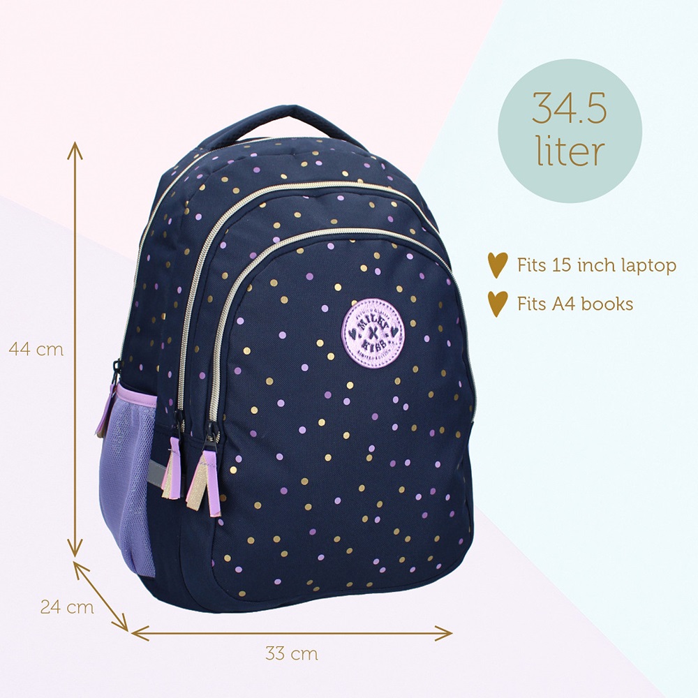 Backpack for kids Milky Kiss Dotted Delight