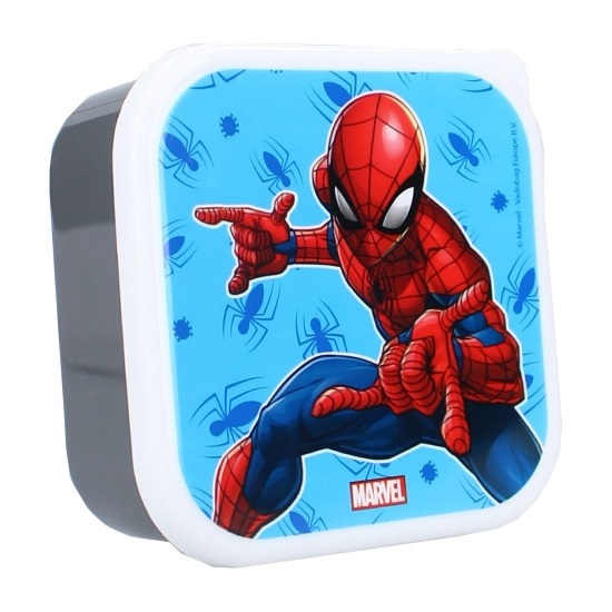 Snack boxes for kids Spiderman Let's Eat