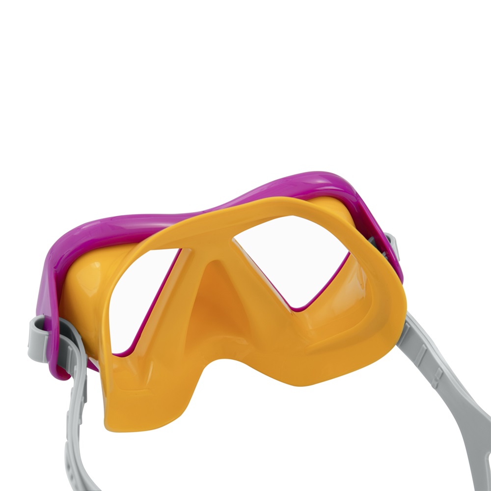 Kids' Swim Mask and Snorkel - Bestway Dominator Cerise