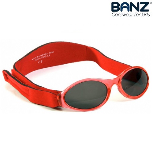 Sunglasses for babies BabyBanz Red