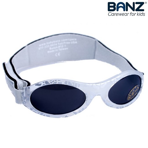 Baby sunglasses BabyBanz Silver Leaves