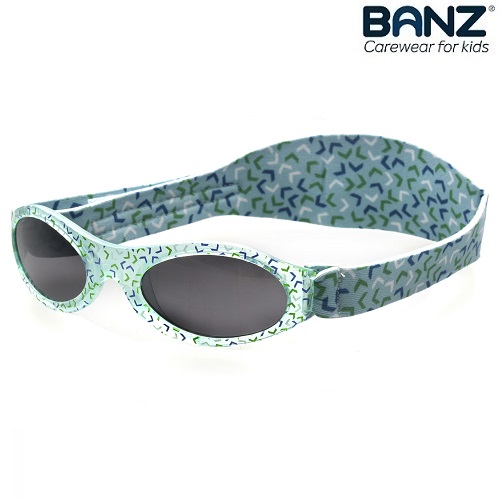 Baby sunglasses Banz Green Confetti