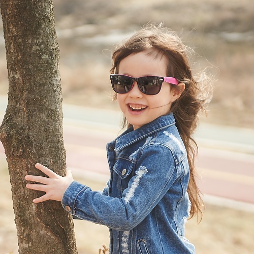 Kids' sunglasses JBanz Dual Pink and Black