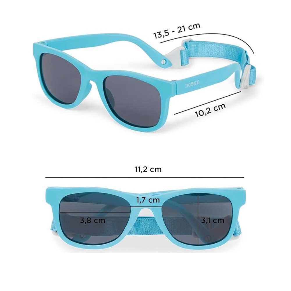 Sunglasses for Children - Dooky Santorini Aqua