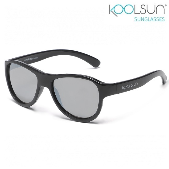 Sunglasses for children Koolsun Air Beluga Black