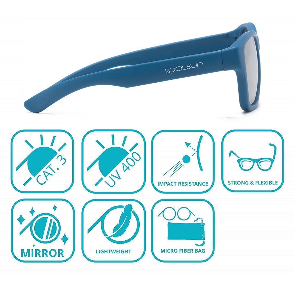 Sunglasses for kids Koolsun Aspen Deep Water