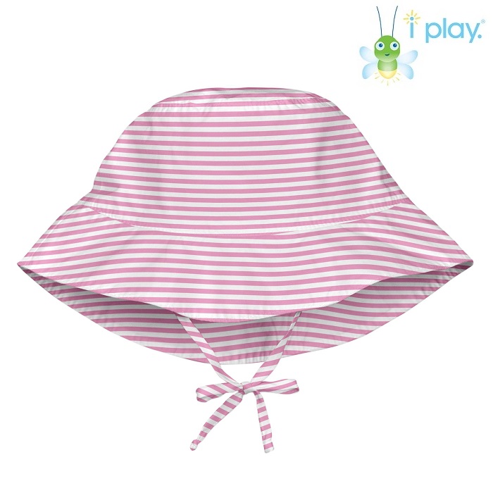 Sun hat for children Iplay Pink Pinestripe
