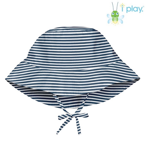 Sun hat for children Iplay Navy Pinestripe