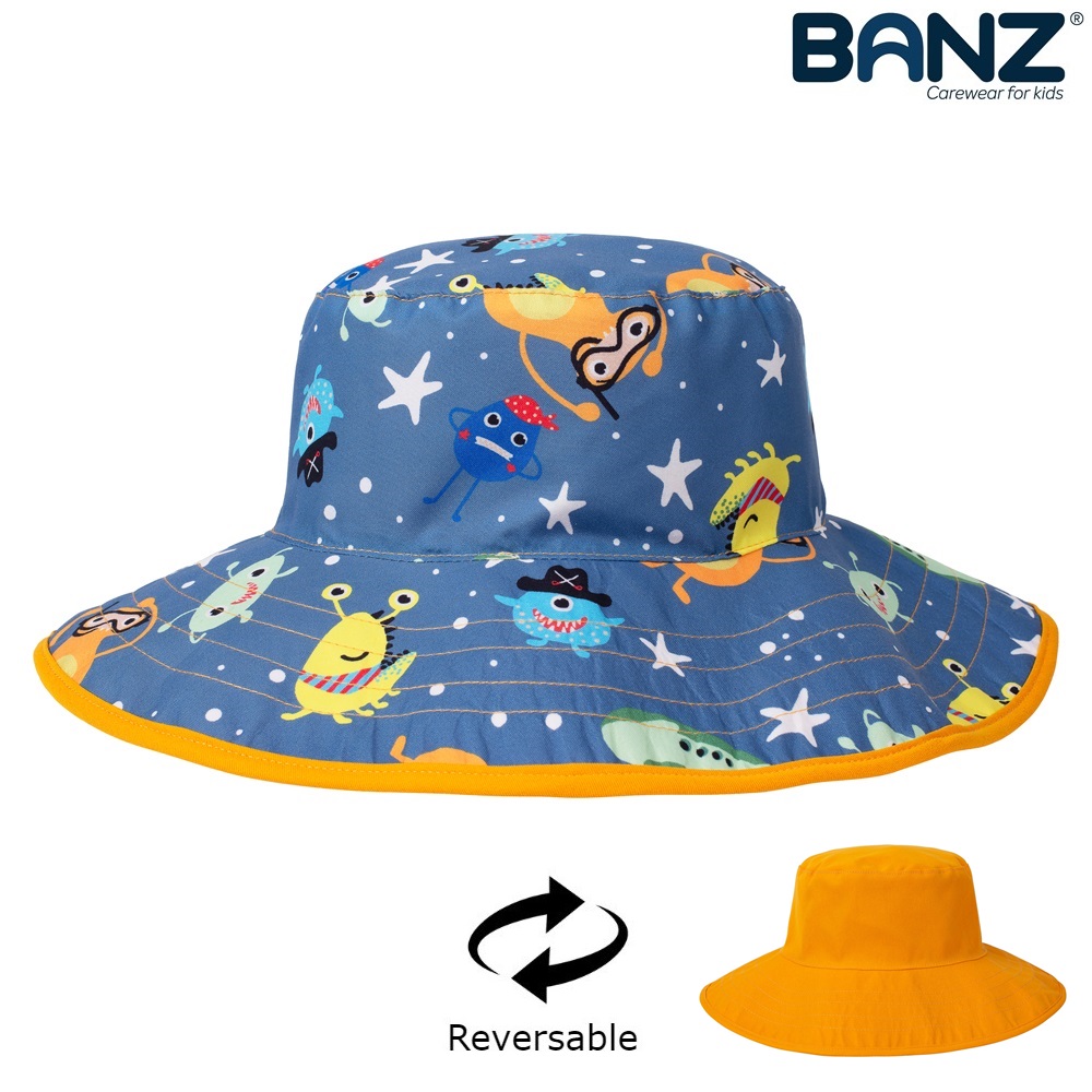 Sun Hat for Children - Banz Little Monsters