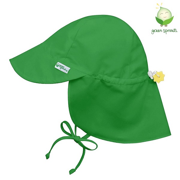 Sun cap for children Green Sprouts Green