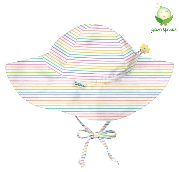 Sun hat for children Green Sprouts Rainbow