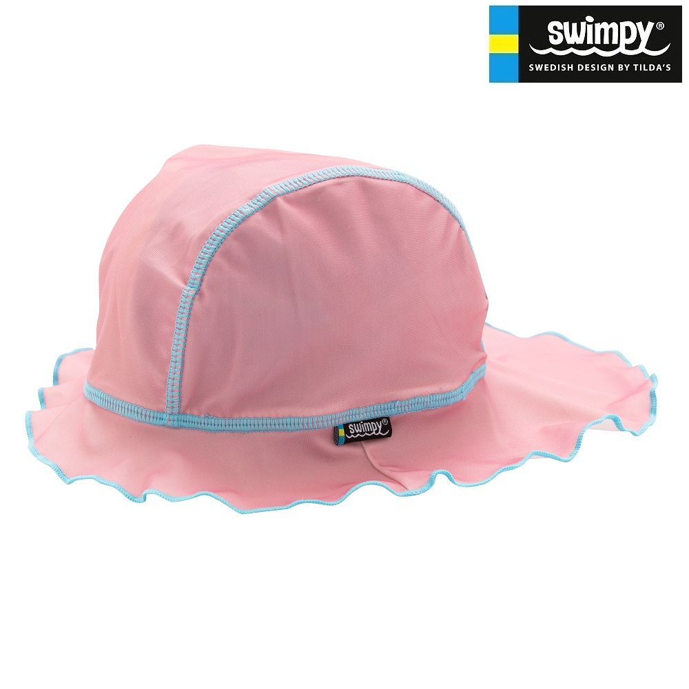 UV sun hat for kids Swimpy Pink