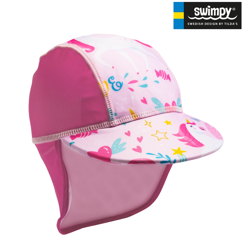 UV sun hat for kids Swimpy Unicorn