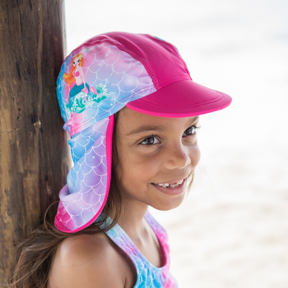 Sun Cap for Children - Playshoes Mermaid