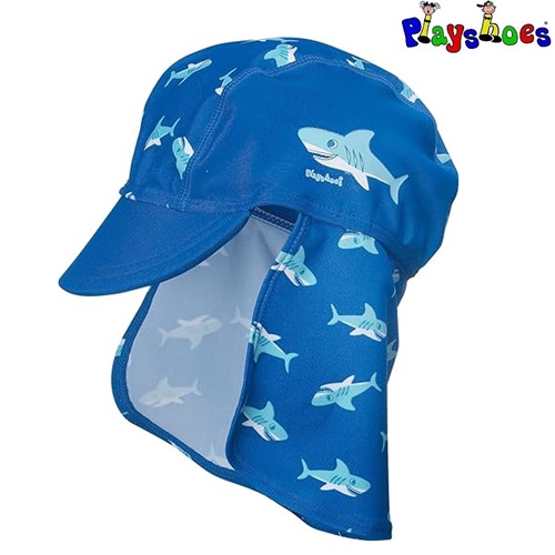 Sun Cap for Children - Playshoes Shark