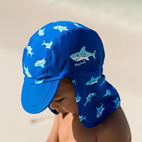 Sun Cap for Children - Playshoes Shark