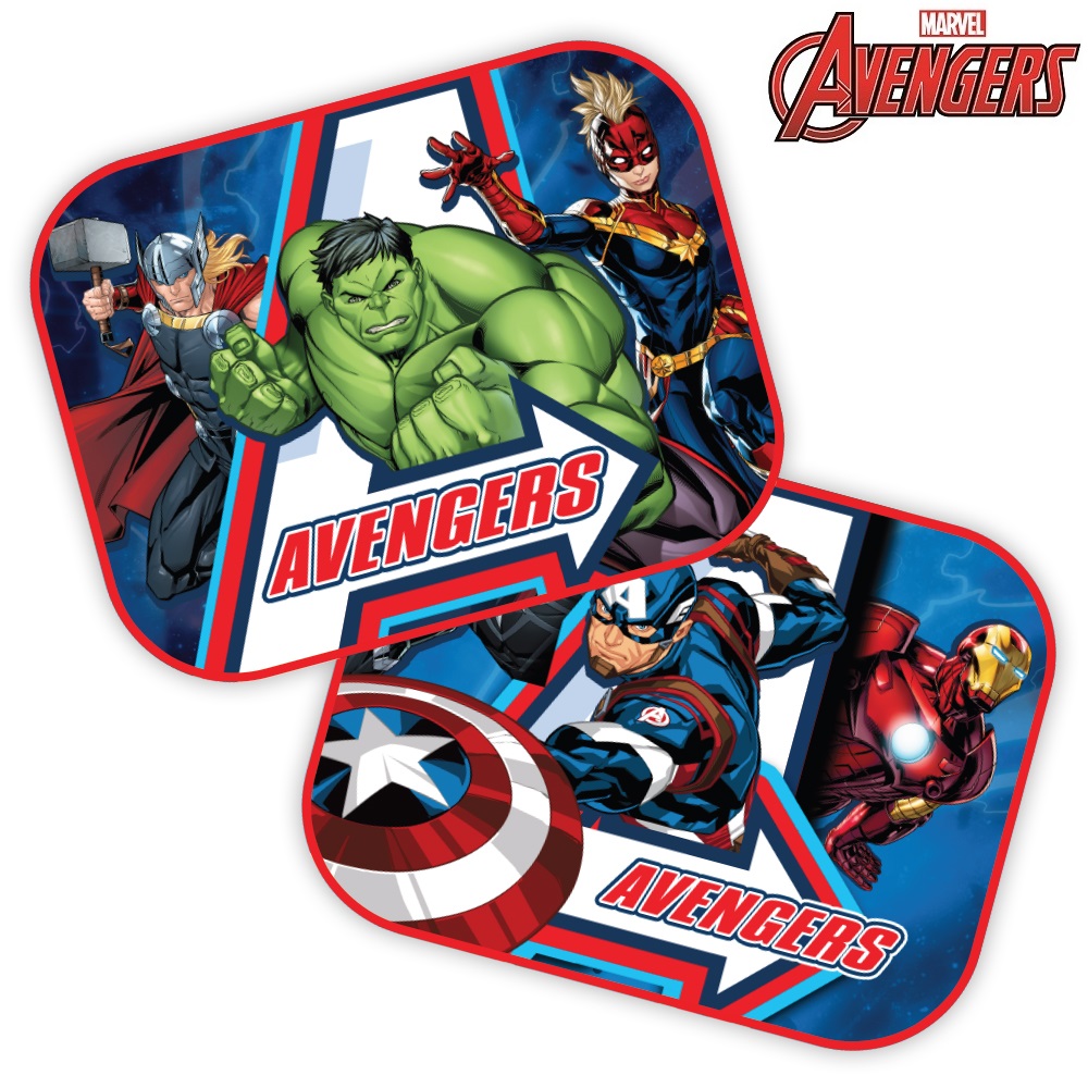 Car sunshade Seven Avengers