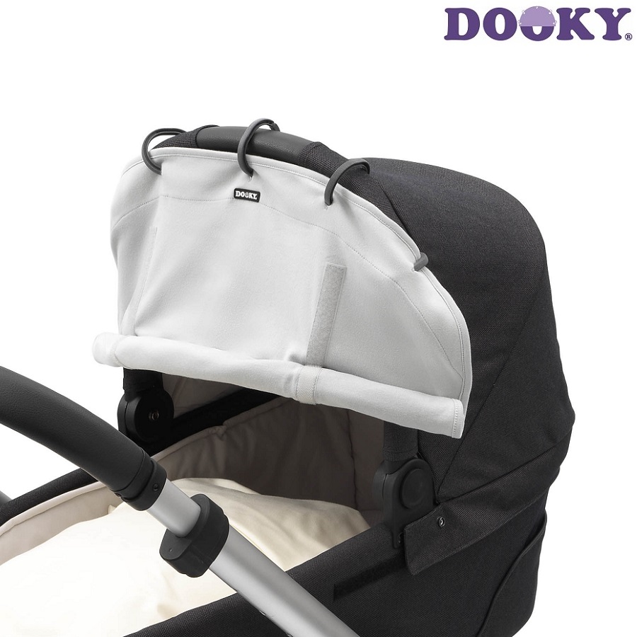 Pram sun shade Dooky Light Grey