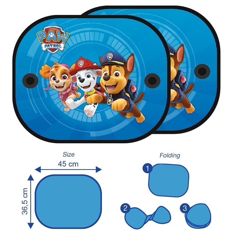 Car Sun Shade - Paw Patrol Blue