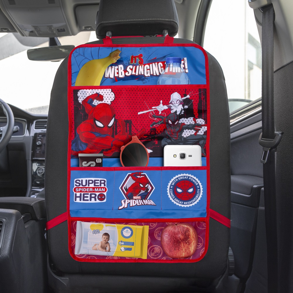 Car backseat organizer Seven Spiderman