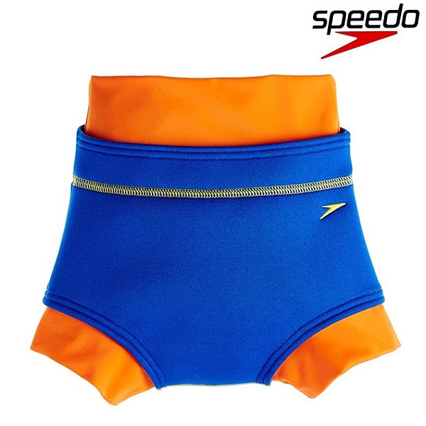 Baby swim diaper Speedo Swimnappy Blue and Orange