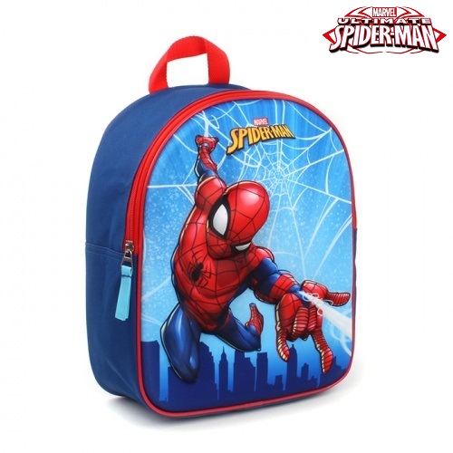 Backpack for children Spiderman Web Head 3D